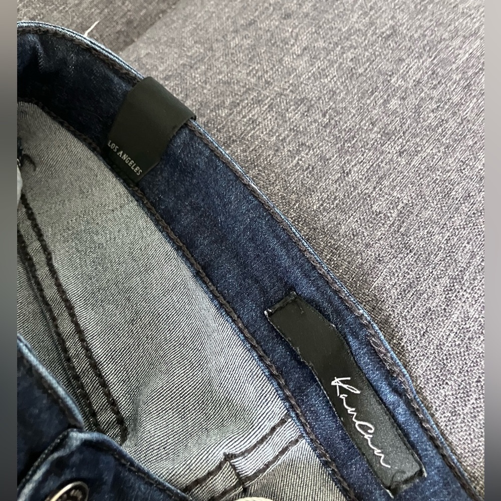 KANCAN Estilo Mid Rise Dark Wash Skinny Jeans Size 25 - Picture 9 of 10